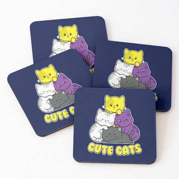 Item preview, Cute Cats Colorful Cartoon designed and sold by lucastamoo.