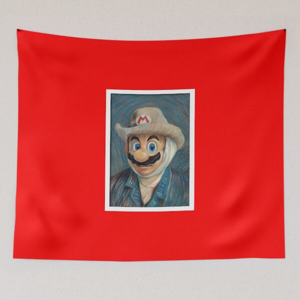 Item preview, Geek X Art - Mario Van Gogh designed and sold by Magic-Ynk.