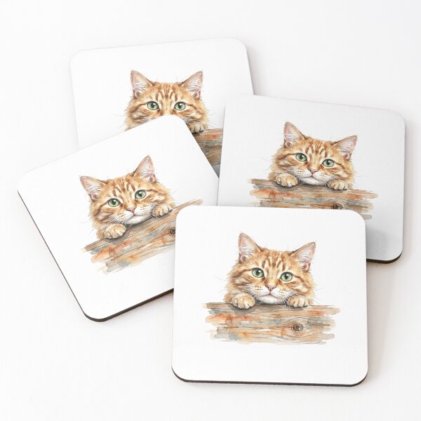 Item preview, Cat Peeking Board designed and sold by Roy & Tiffany.