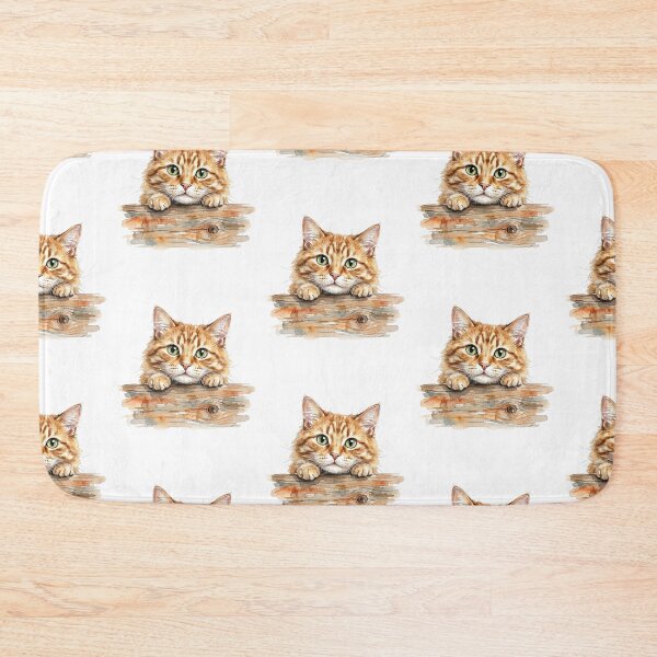 Item preview, Cat Peeking Board designed and sold by Tiffany Roy.