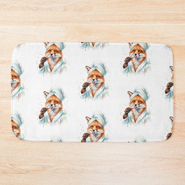 Item preview, Fox Bathrobe Toothbrush designed and sold by Roy & Tiffany.