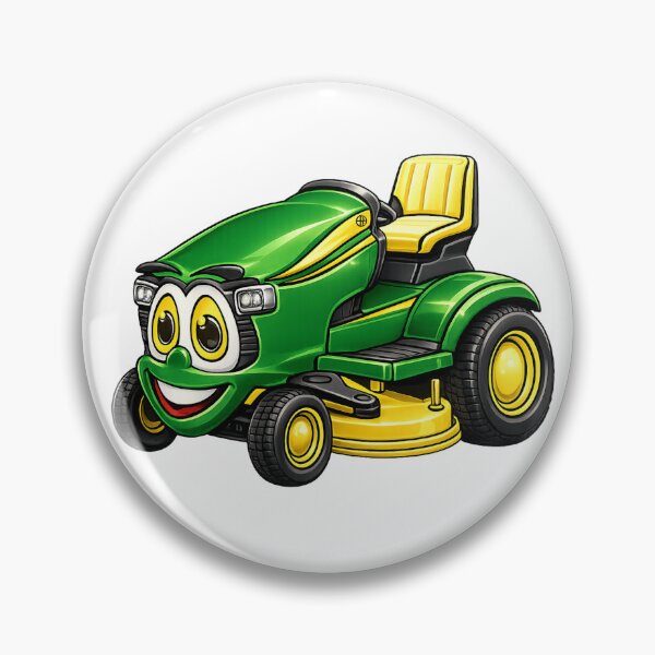 Item preview, Green Riding Lawn Mower designed and sold by Scott Hayes.
