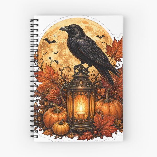 Item preview, Mystical Raven and Lantern designed and sold by VeltrixaDesigns.
