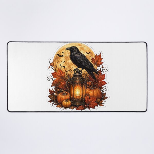 Item preview, Mystical Raven and Lantern designed and sold by VeltrixaDesigns.