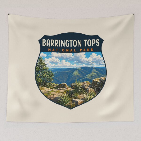 Item preview, Barrington Tops National Park Australia Scenic Hiking Nature Travel Design designed and sold by Gideon Emmerich.