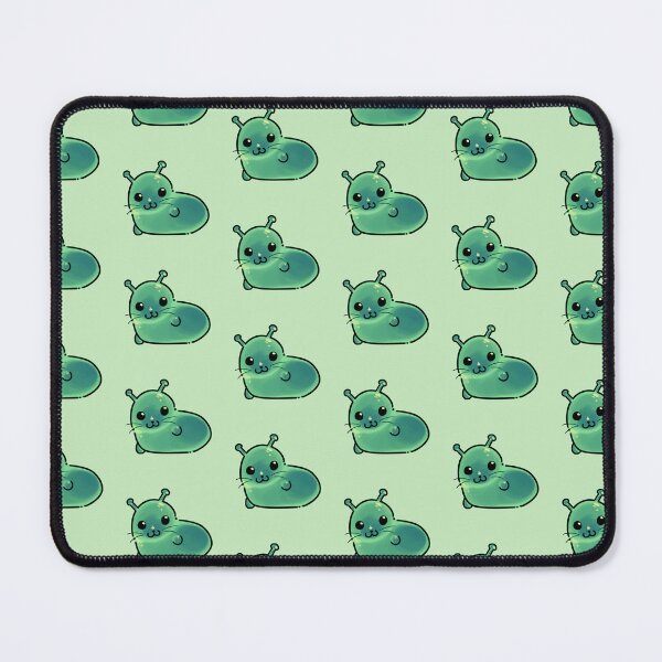 Item preview, Green Alien Seal Cute Cartoon designed and sold by myojotis.