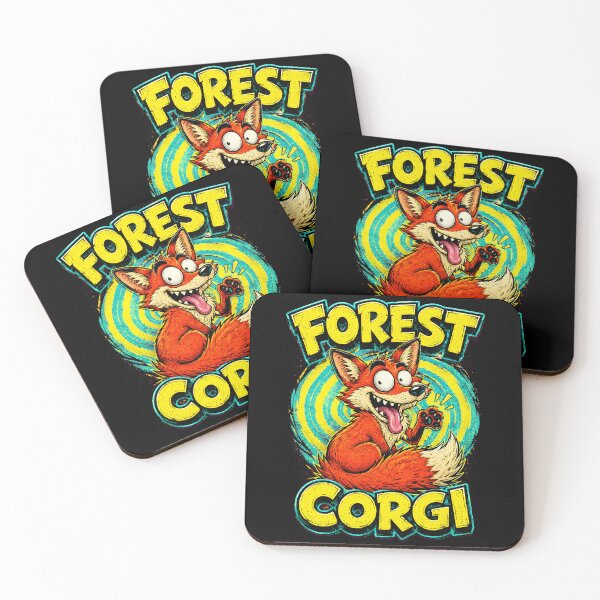 Item preview, Forest Corgi Chaotic Fox Energy designed and sold by Victor Shadehorn.