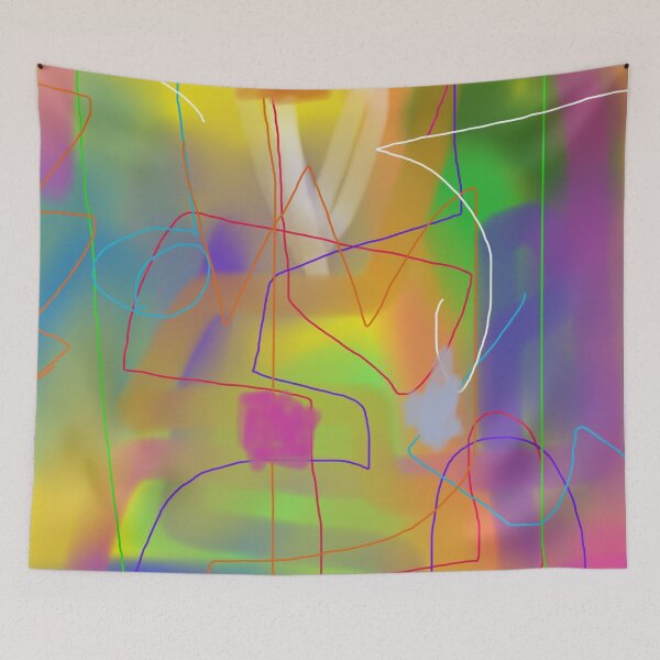 Item preview, Coloful Abstract Art T-Shirt 5 designed and sold by masabo.