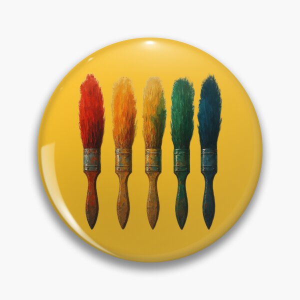 Item preview, Living Palette – Brushes in Bloom designed and sold by Catfcreations.