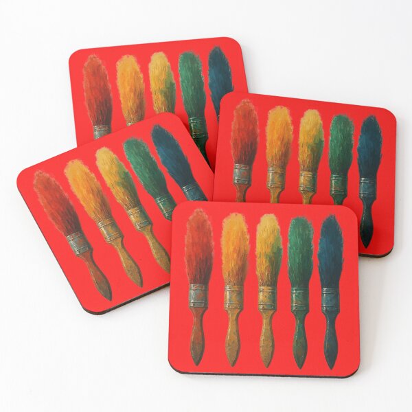Item preview, Living Palette – Brushes in Bloom designed and sold by Catfcreations.
