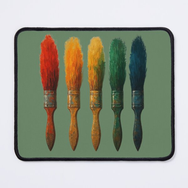 Item preview, Living Palette – Brushes in Bloom designed and sold by Catfcreations.
