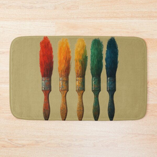 Item preview, Living Palette – Brushes in Bloom designed and sold by Catfcreations.