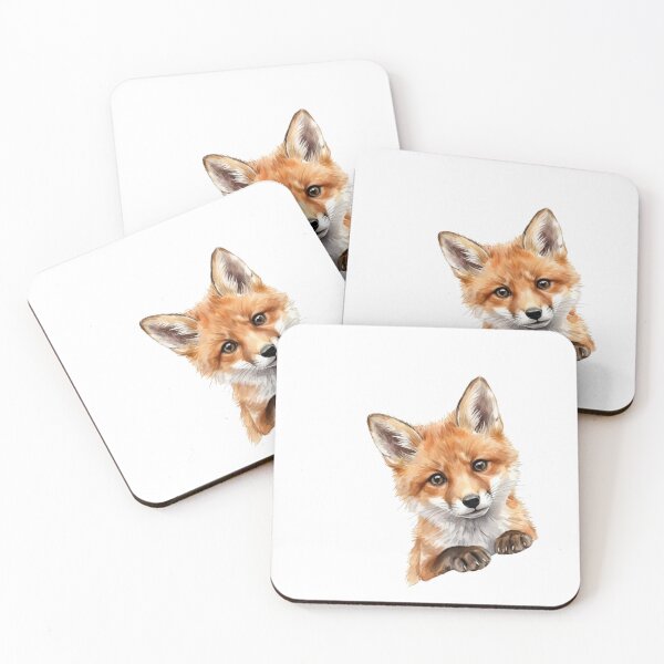 Item preview, Cute Fox Cub designed and sold by Roy & Tiffany.