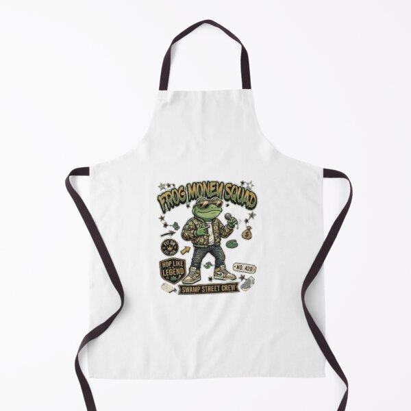 Item preview, Frog Money Squad | Funny Frog Streetwear Hip Hop Graphic Tee designed and sold by Fit On.