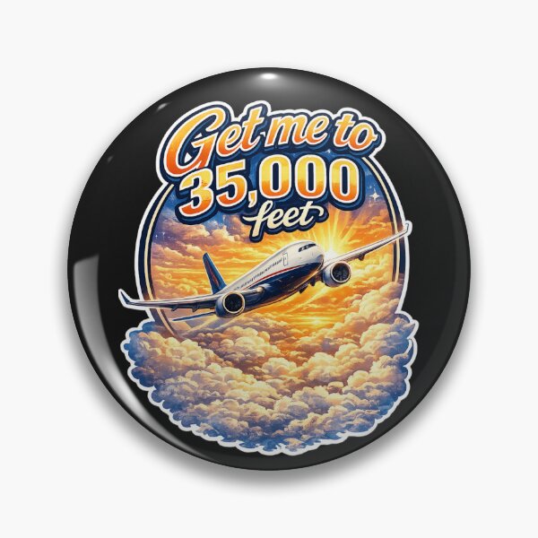 Item preview, Get me to 35,000 feet Flying designed and sold by MaryJo's Funny T Shirts.