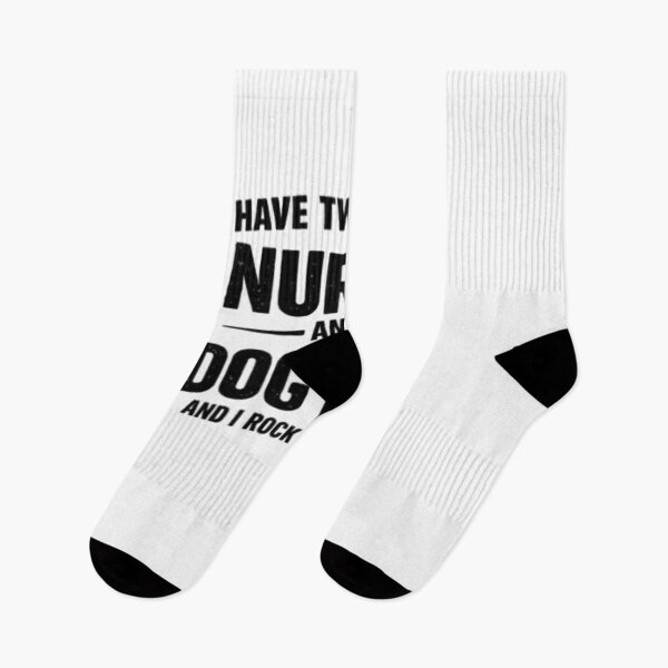 Item preview, I Have Two Titles Nurse And Dog Mom Funny Nurse Dog Mom Shirt designed and sold by FurryPrintLab-FurryPrintLabDesign.