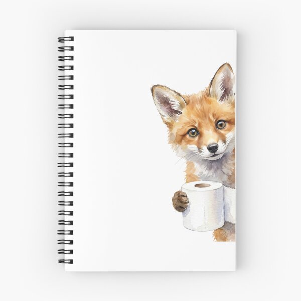 Item preview, Fox Toilet Paper designed and sold by Tiffany Roy.