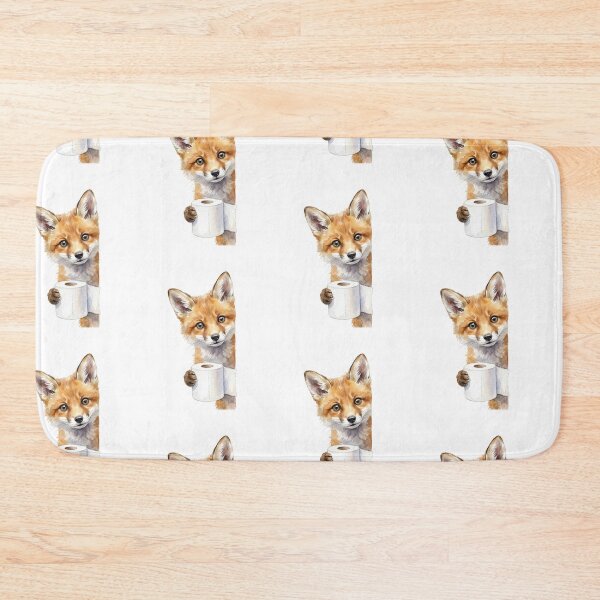 Item preview, Fox Toilet Paper designed and sold by Tiffany Roy.