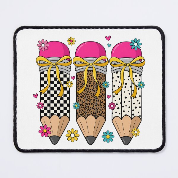 Item preview, Cute Coquette Yellow Bow Pencil Back To School Teacher designed and sold by KroghDs.