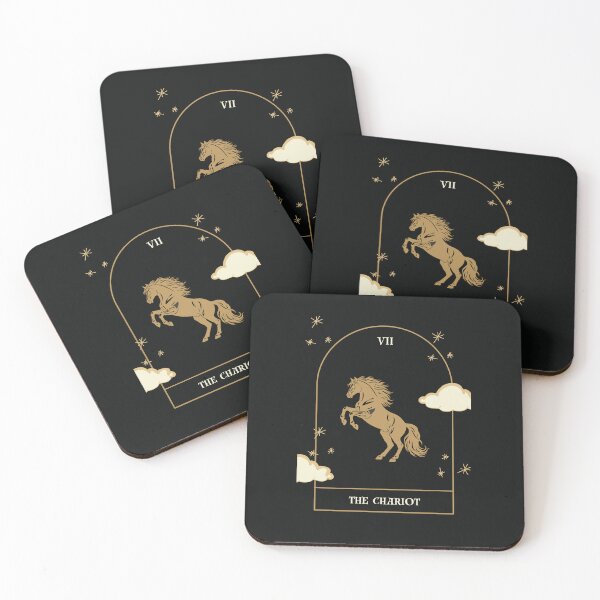 Item preview, The Chariot Horse Tarot Card designed and sold by SeleniumForest.