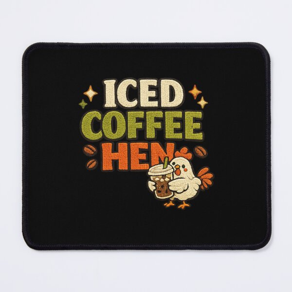 Item preview, Iced coffee hen designed and sold by HiPatti.