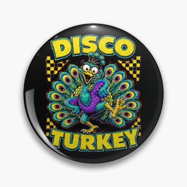 Item preview, Disco Turkey Peacock Dance Fever designed and sold by Victor Shadehorn.