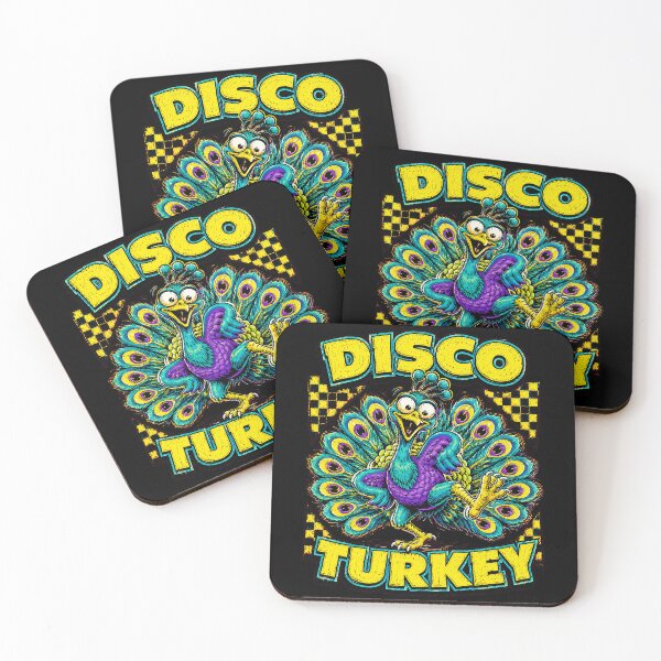 Item preview, Disco Turkey Peacock Dance Fever designed and sold by Victor Shadehorn.