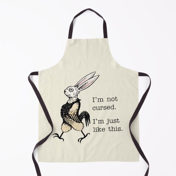 Item preview, I'm Not Cursed. I'm Just Like This. - Medieval Jackalope Rooster Meme designed and sold by witchlingart.