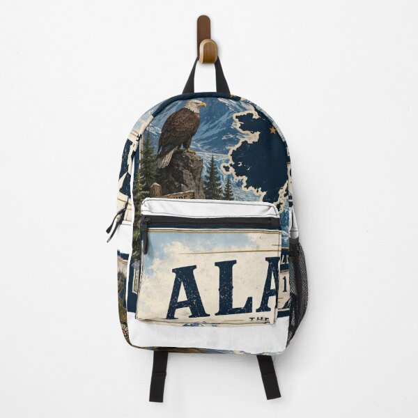 Item preview, Alaska Vintage Travel Poster | The Last Frontier designed and sold by SlanPOD.