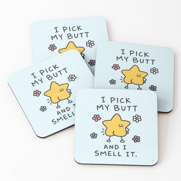 Item preview, I Pick My Butt & I Smell It  designed and sold by NQArtist.