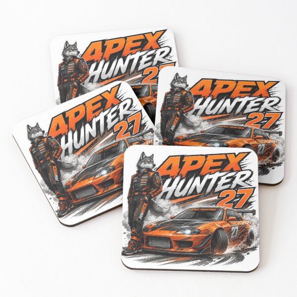 Item preview, Apex Hunter Drift Wolf Graphic | JDM Racing Car PNG | Street Racing Sticker | Turbo Car Enthusiast Shirt Design designed and sold by Stylestickers55.