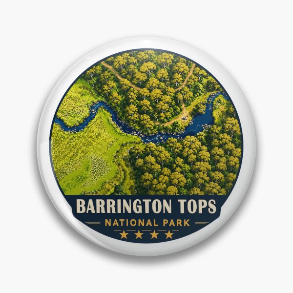Item preview, Barrington Tops National Park Australia Scenic Hiking Nature Travel Design designed and sold by Gideon Emmerich.