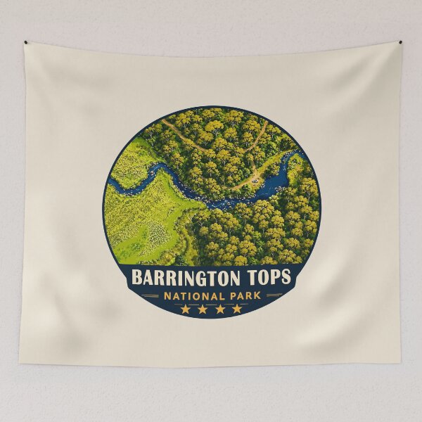 Item preview, Barrington Tops National Park Australia Scenic Hiking Nature Travel Design designed and sold by Gideon Emmerich.