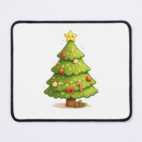 Item preview, Cute Kawaii Christmas Tree Festive Holiday Gift designed and sold by slestore.