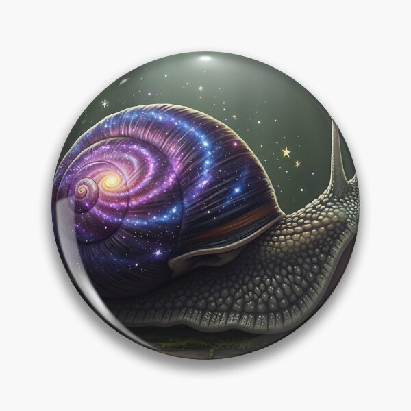 Item preview, Galaxy Shell Snail on Moss designed and sold by Michaelragheb.