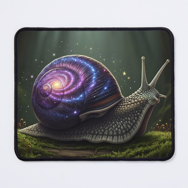 Item preview, Galaxy Shell Snail on Moss designed and sold by Michaelragheb.