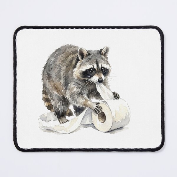 Item preview, Raccoon Toilet Paper designed and sold by Roy & Tiffany.