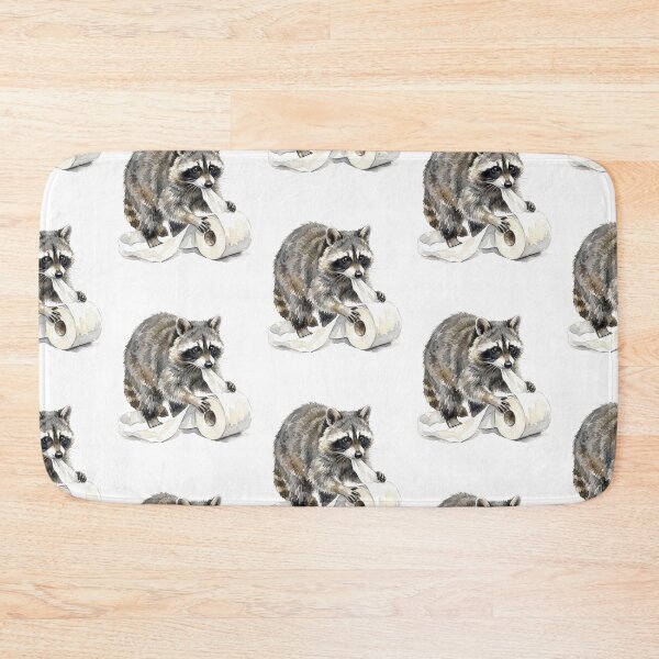 Item preview, Raccoon Toilet Paper designed and sold by Tiffany Roy.