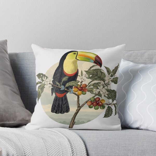 Item preview, Toco toucan on coffee tree designed and sold by Art_By_Wing.