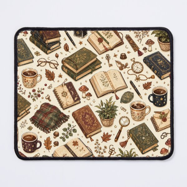 Item preview, seamless - books designed and sold by QuietVanilla.