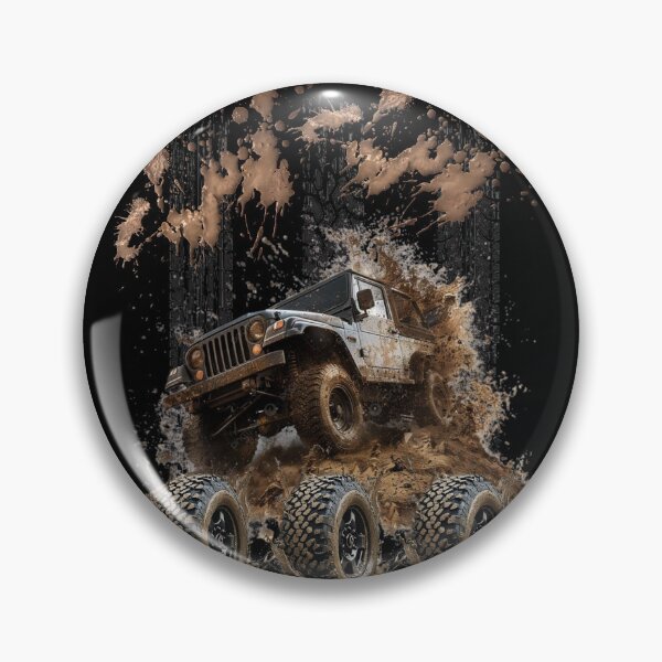 Item preview, Off Road Mudding 4x4 Offroad Jeep Adventure Mud Splash designed and sold by BULAIR89.