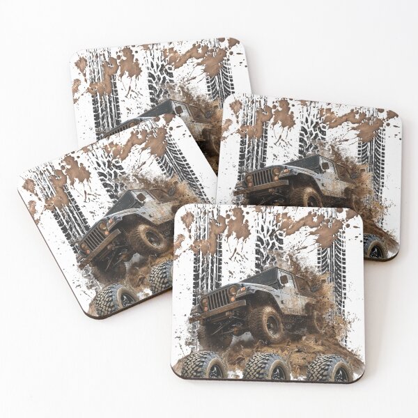 Item preview, Off Road Mudding 4x4 Offroad Jeep Adventure Mud Splash designed and sold by BULAIR89.