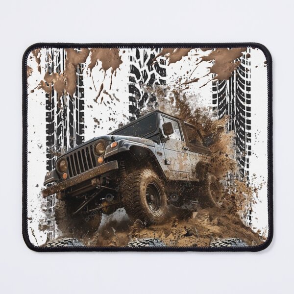 Item preview, Off Road Mudding 4x4 Offroad Jeep Adventure Mud Splash designed and sold by BULAIR89.