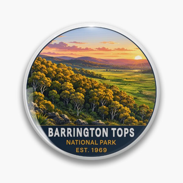 Item preview, Barrington Tops National Park Australia Scenic Hiking Nature Travel Design designed and sold by Gideon Emmerich.