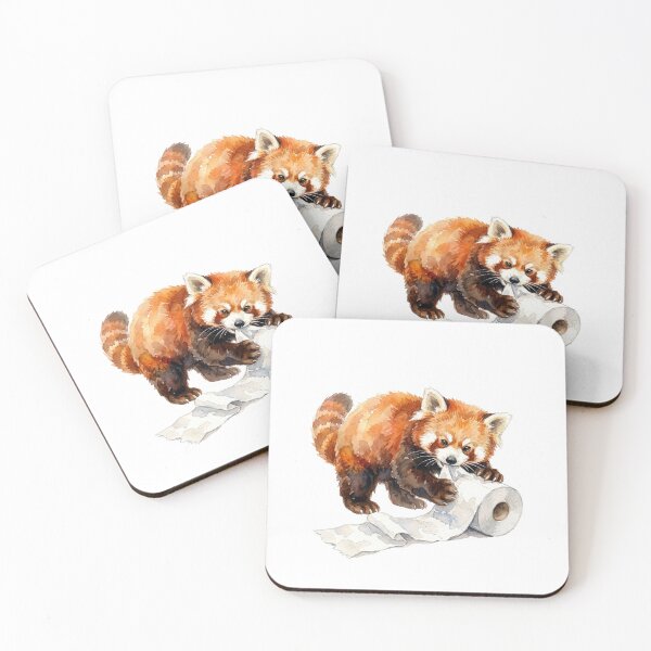 Item preview, Red Panda Tissue designed and sold by Roy & Tiffany.