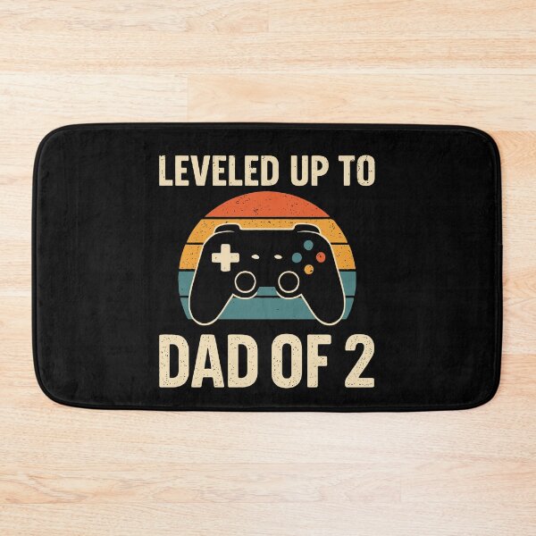 Item preview, Video Gamer Dad Father's Day Leveled Up Dad Of 2 Daddy Again Funny Pregnancy Announcement designed and sold by tmerchtrends.