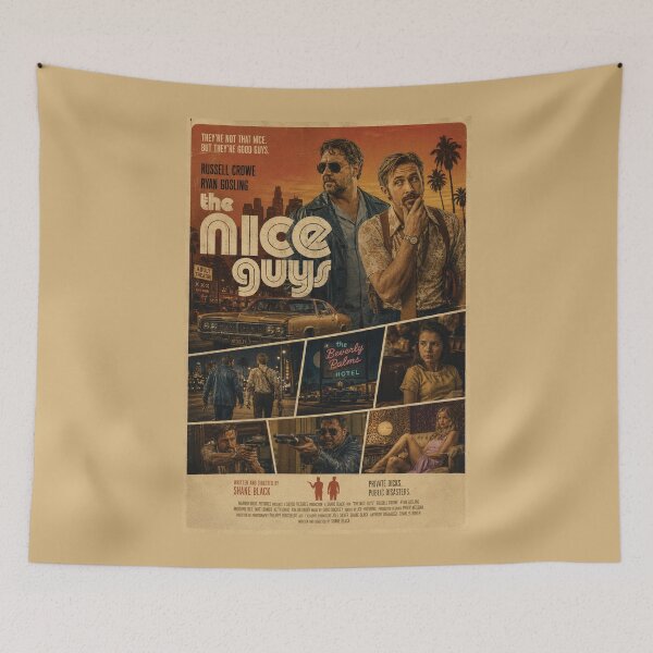 Item preview, The Nice Guys - Vintage Poster designed and sold by hesjustken.