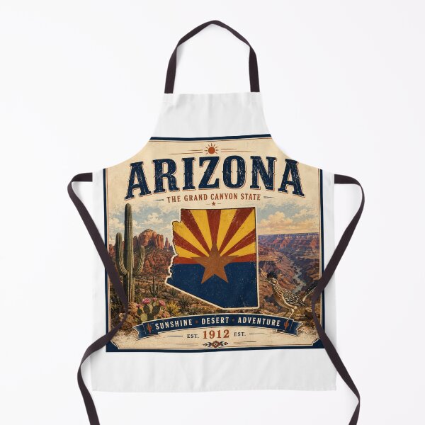 Item preview, Arizona Vintage Travel Poster | The Grand Canyon State designed and sold by SlanPOD.