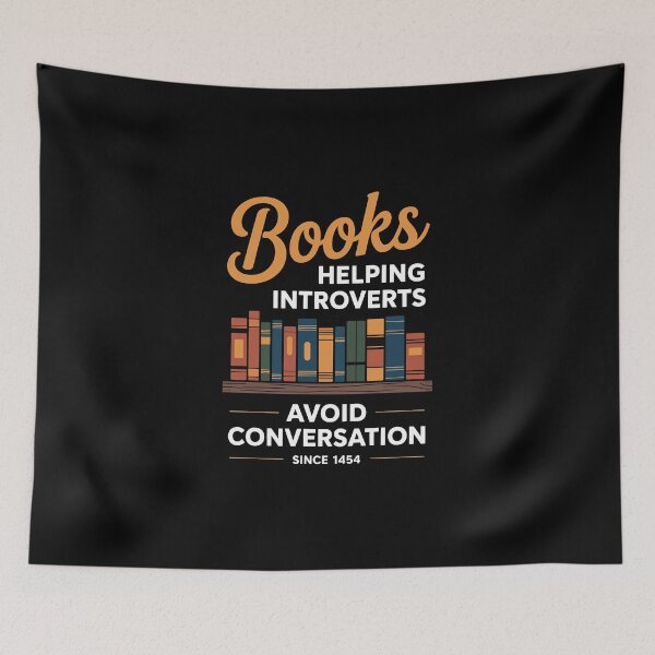 Item preview, Books – Helping Introverts Avoid Conversation Since 1454 designed and sold by jkrphoto.