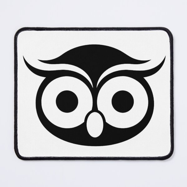 Item preview, Cute Owl Smiley Face Minimalist Cartoon | Funny Wise Owl Retro Aesthetic Graphic Design designed and sold by Charonde.
